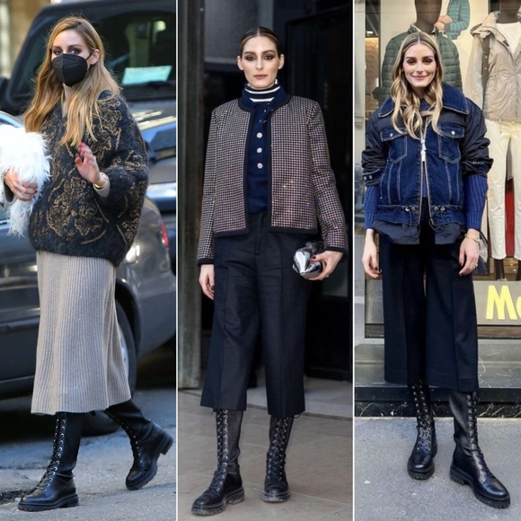 Gianvito Rossi Tall Martis Biker Boots in Black - Picture 2 of 9